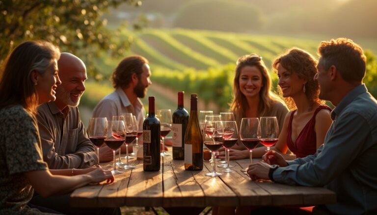 vocabulaire du vin : représentation graphique de termes liés au vin et à sa dégustation