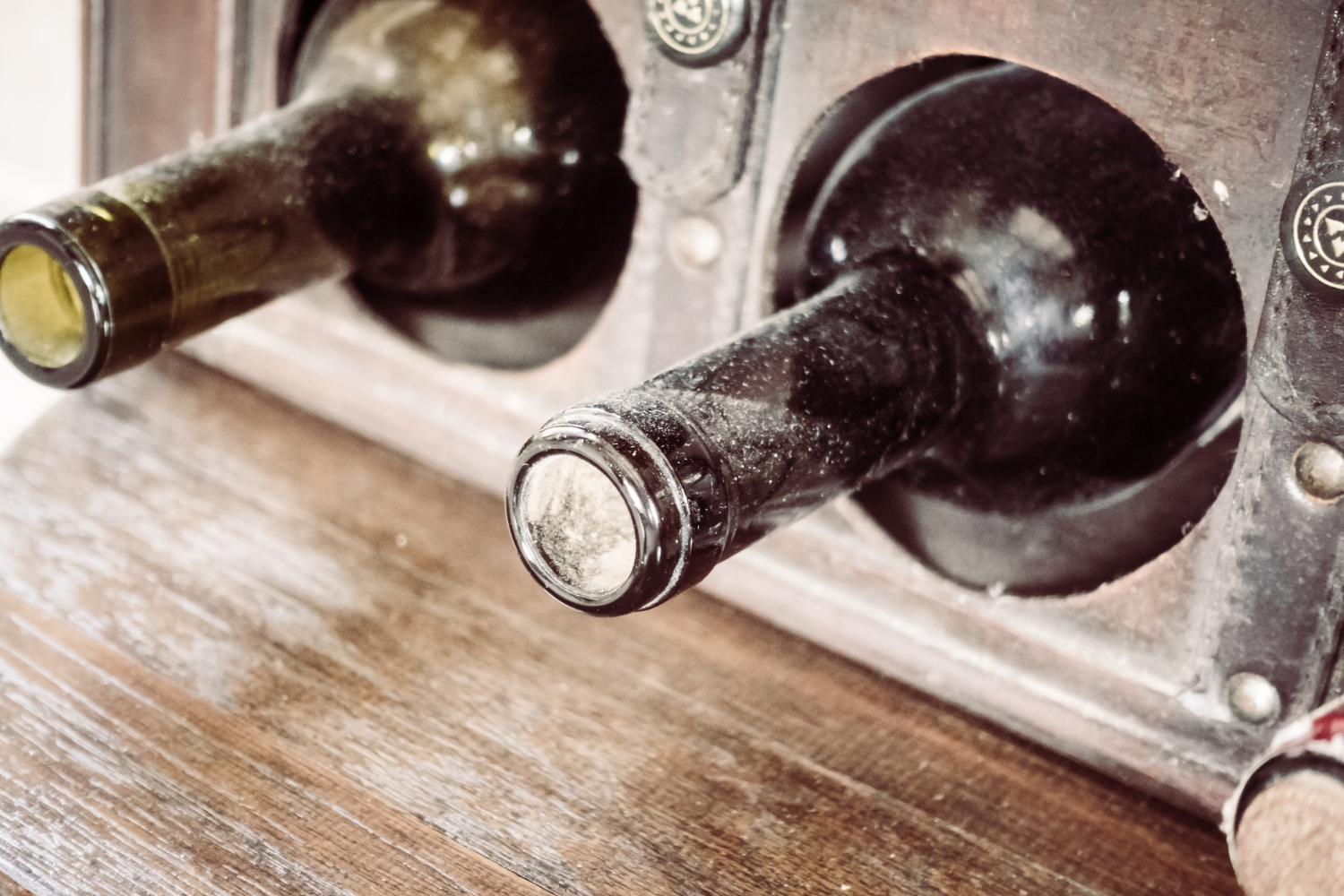 Vins exposés à l'air