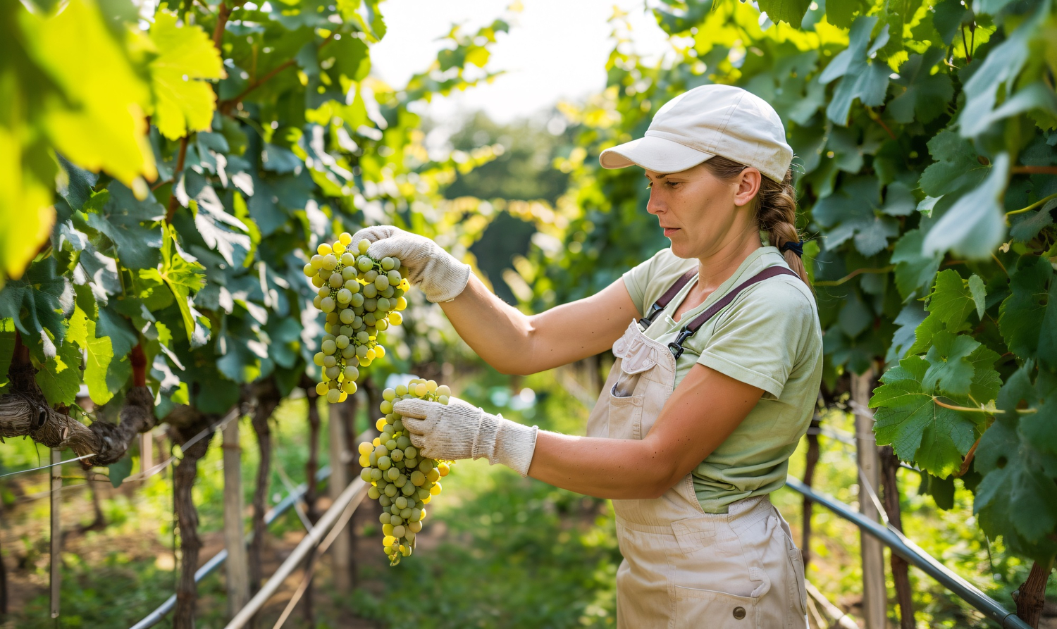 Le viticulteur un des métiers du vin