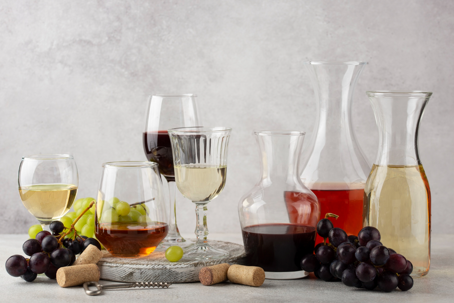 Les composés du vin