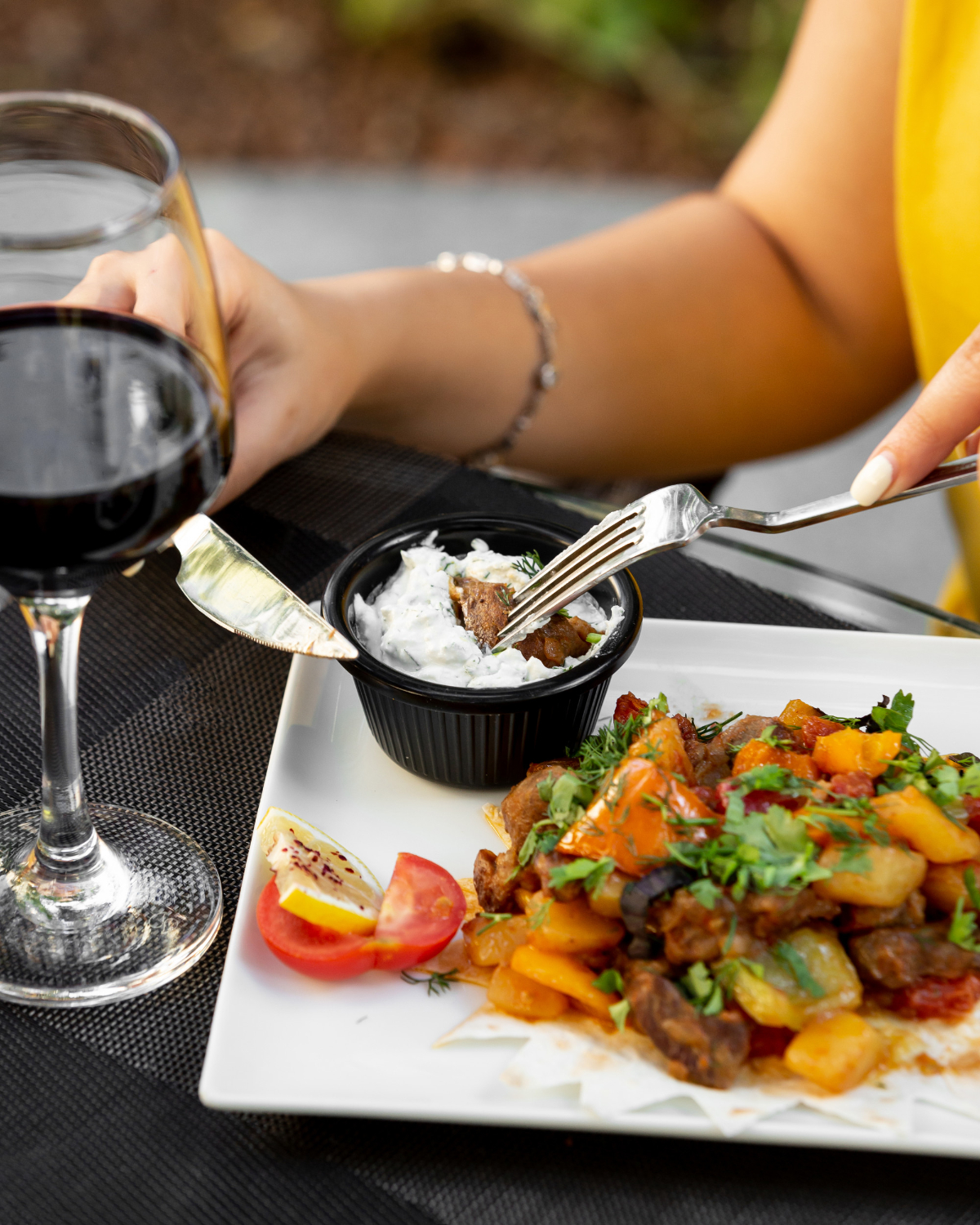 Une recette avec un vin sans alcool