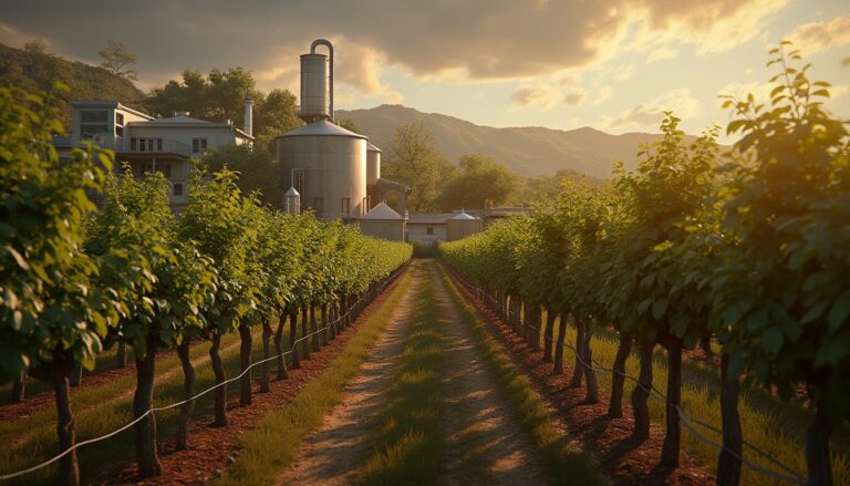 écologie boisson : comparaison entre une bouteille de vin et une chope de bière illustrant l'impact environnemental