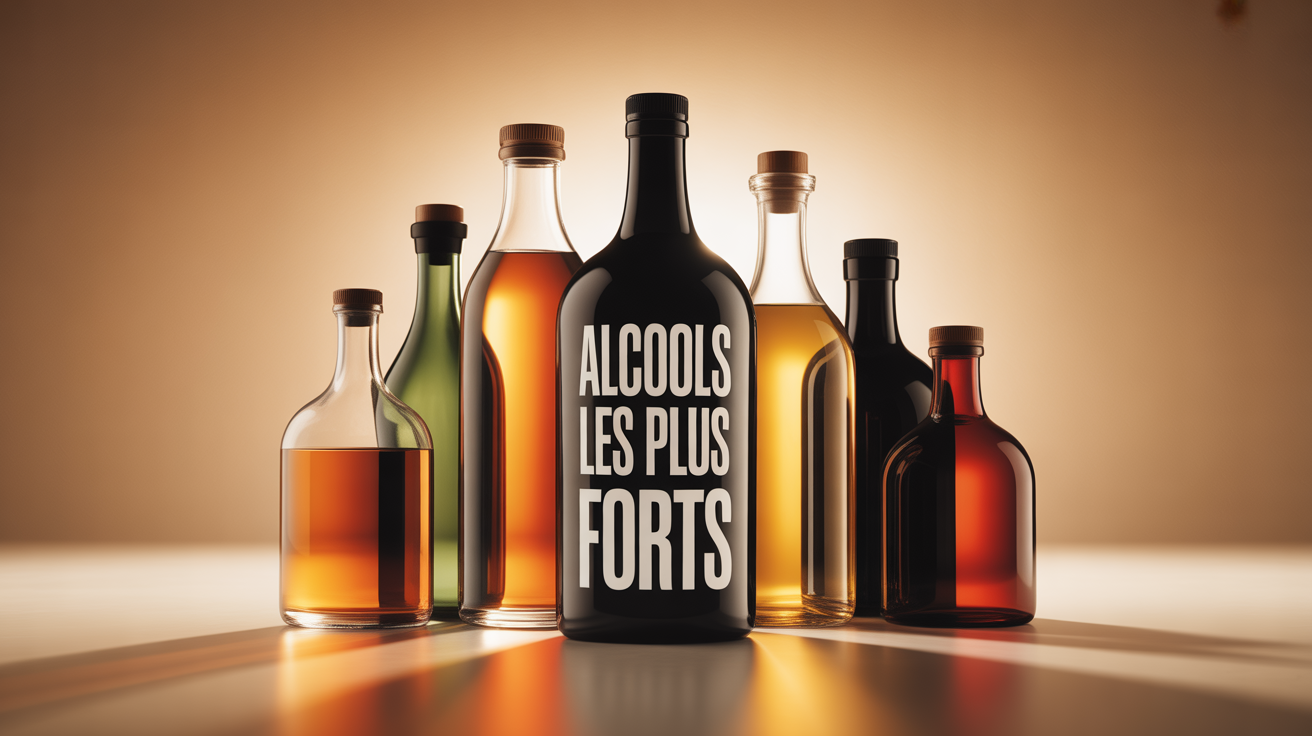 alcools les plus forts visuel mystère technique
