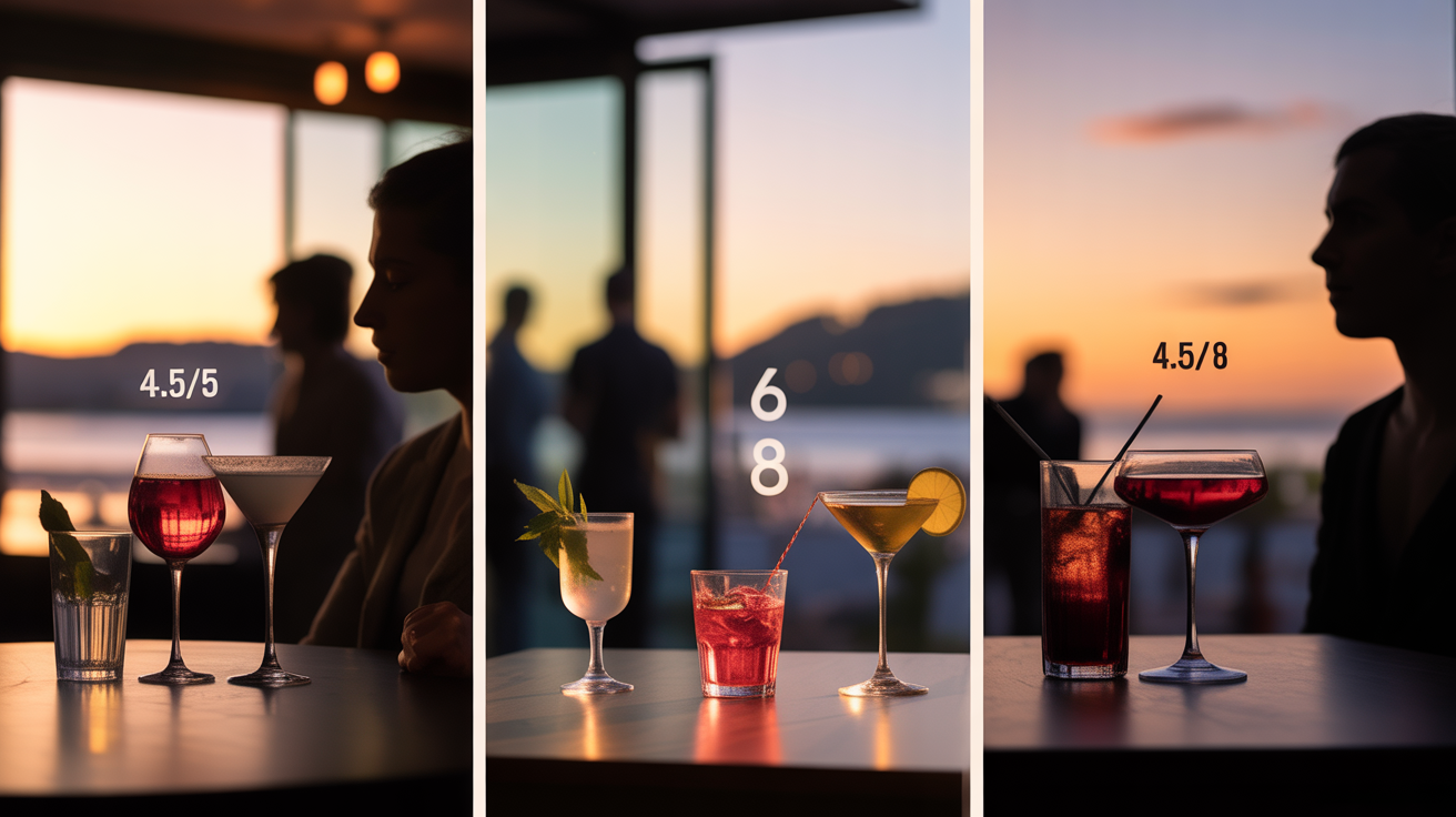 Différentes ambiances bar Lille, scores et prix visibles