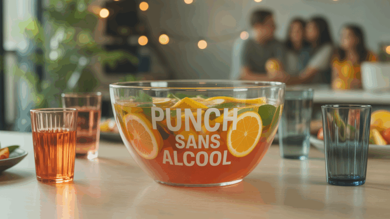 grand saladier punch sans alcool festif famille amis