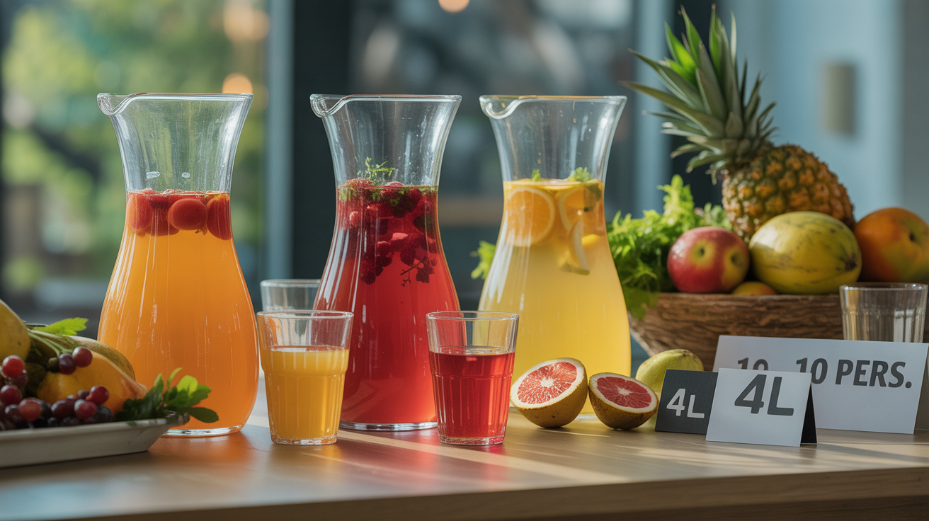 buffet punch sans alcool recettes variantes carafes