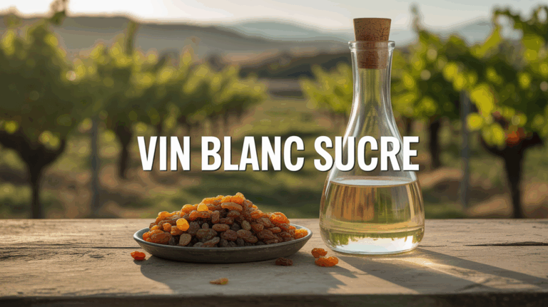 grappe raisins dorés carafe vin blanc vignoble