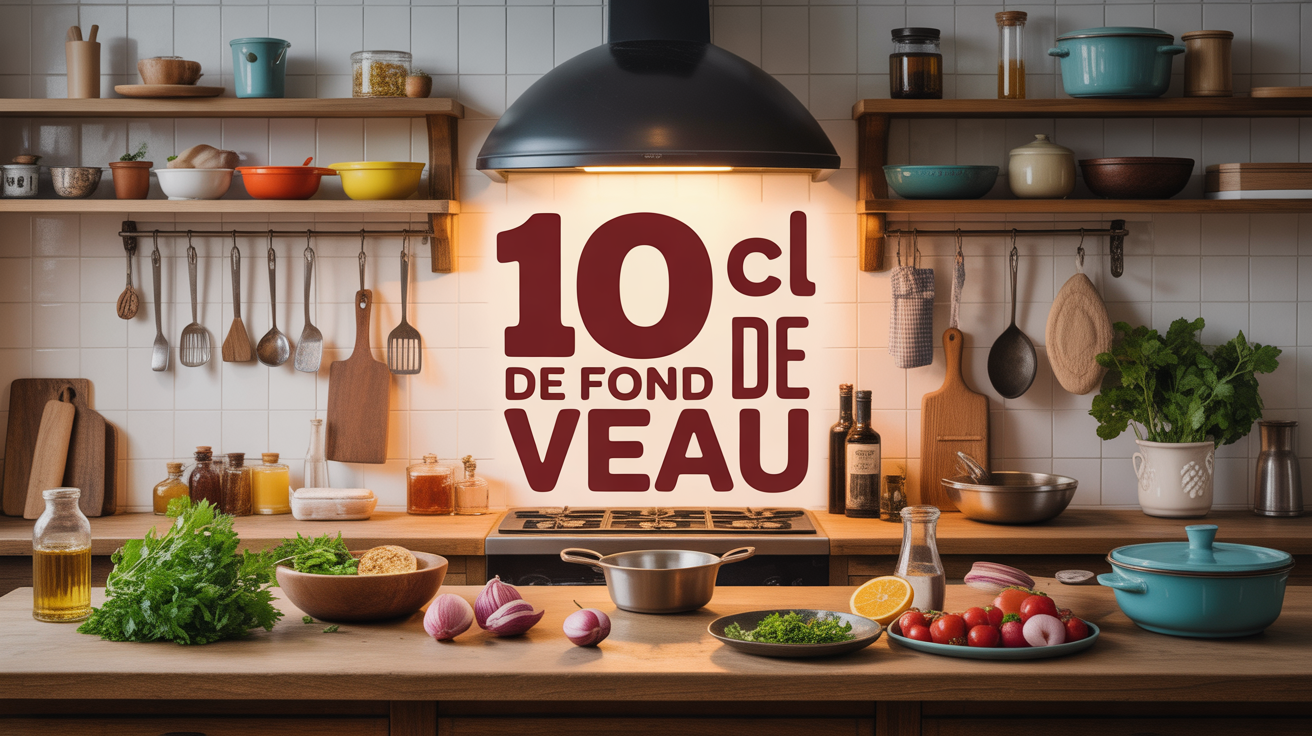 cuisine familiale 10 cl de fond de veau