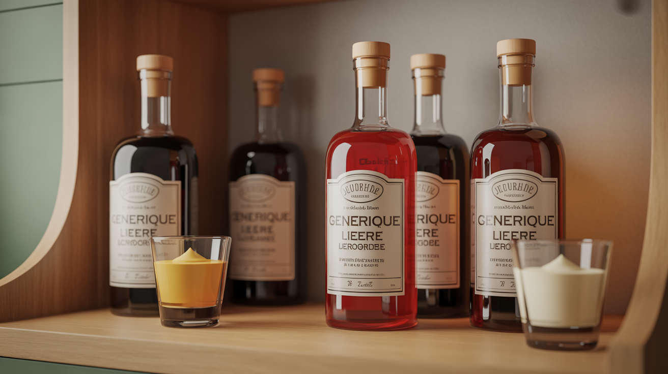 Alternatives Ṣheridan's, liqueurs crème et café en France