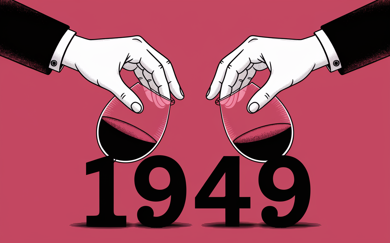 mains utilisant bilame sur bouteille vin ancien