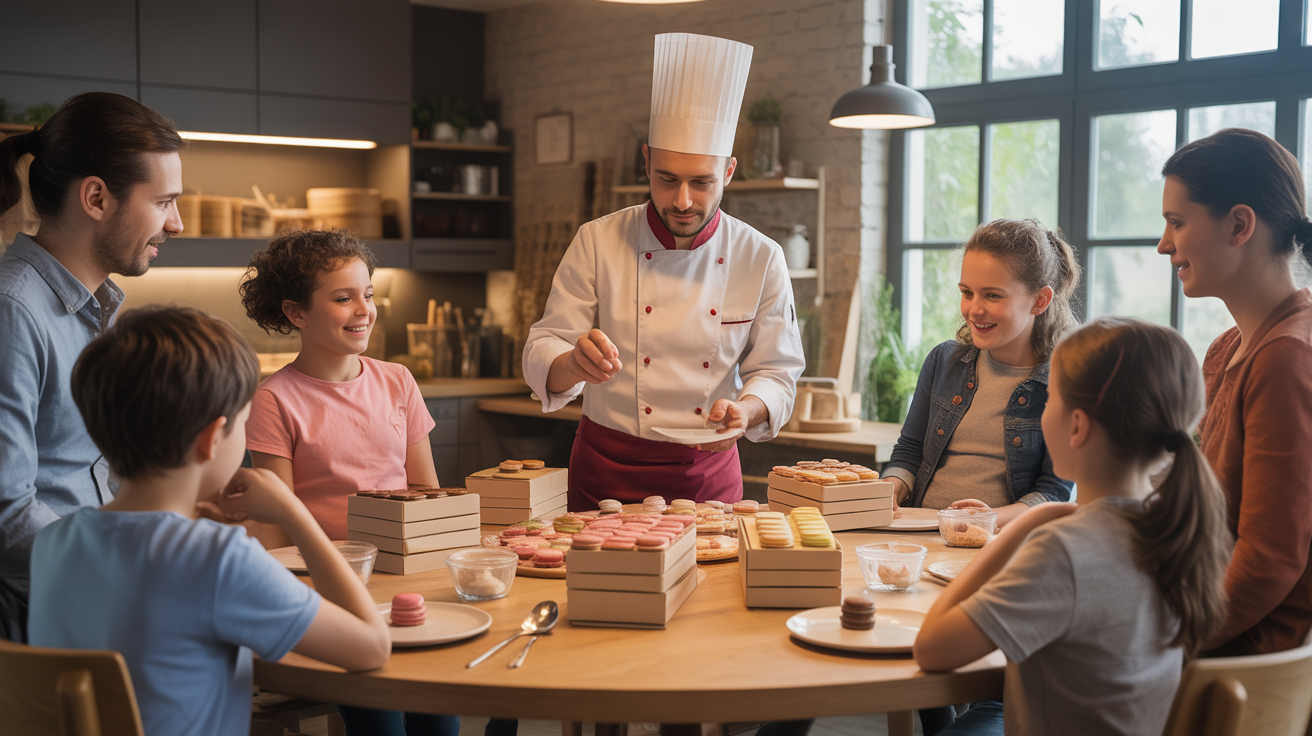 Déroulement atelier gourmet Paris cuisine Cyril Lignac