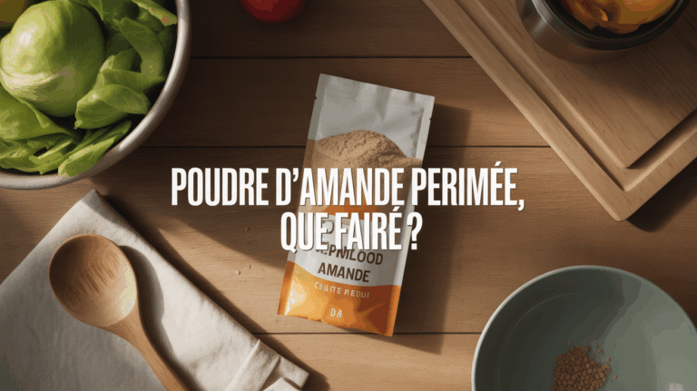table cuisine sachet poudre d amande perimee