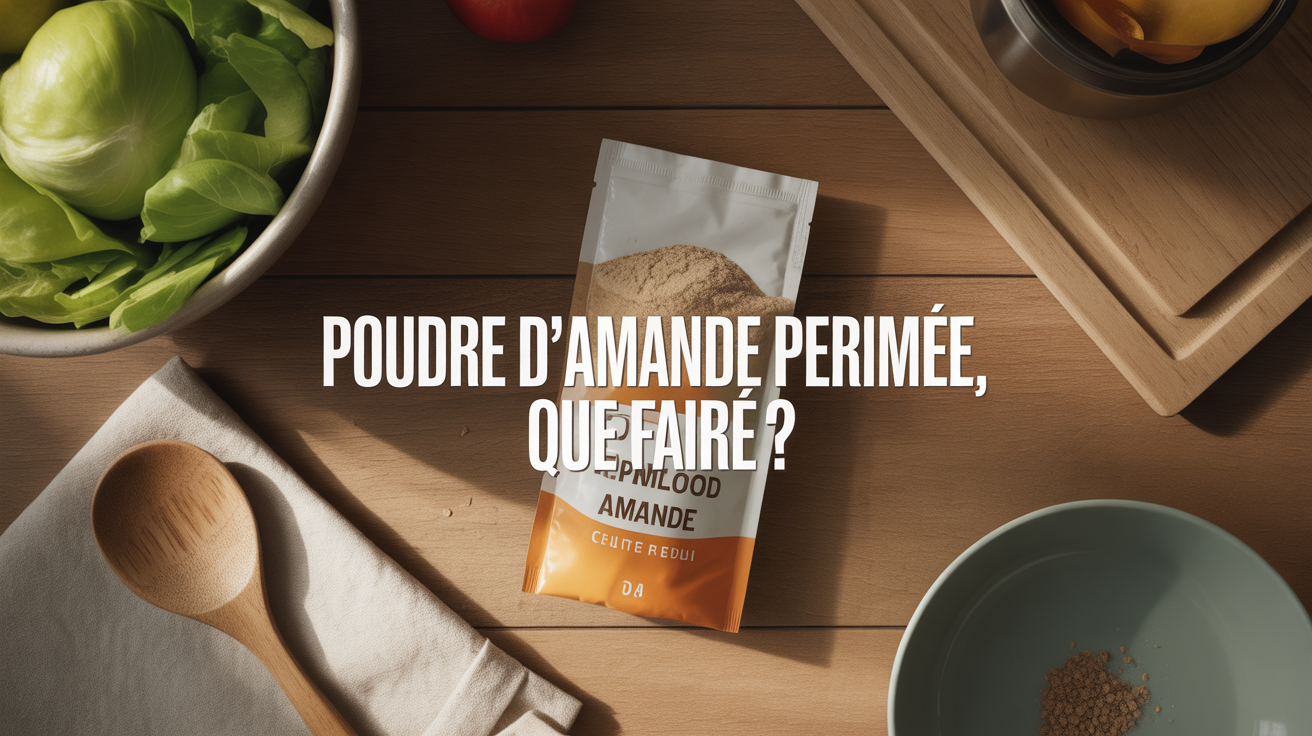 table cuisine sachet poudre d amande perimee