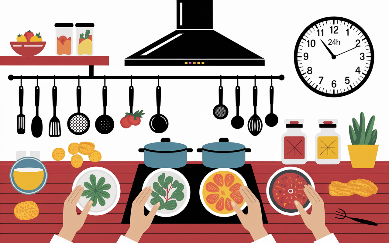 Montage navettes apéro mains cuisine astuces conservation