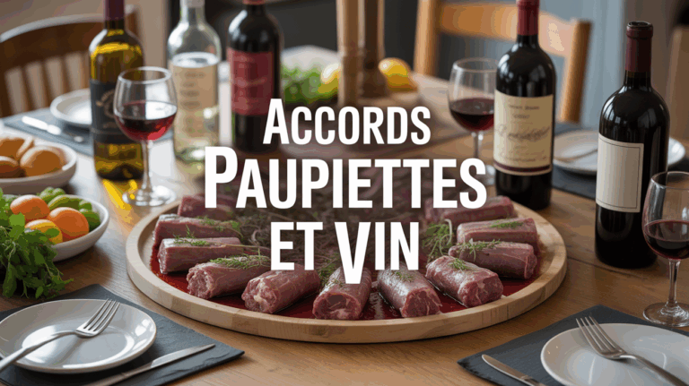 Grande tablée accords paupiettes vin conviviale