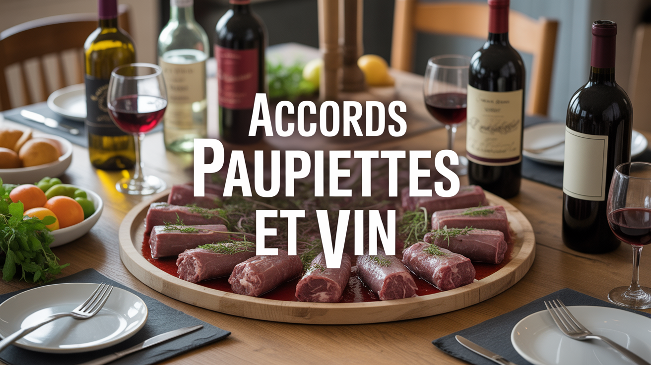Grande tablée accords paupiettes vin conviviale