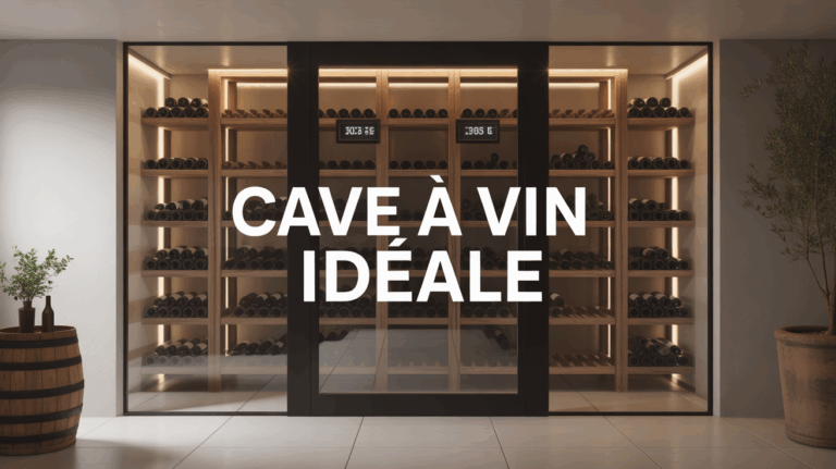 cave a vin moderne interieur chic rayonnages