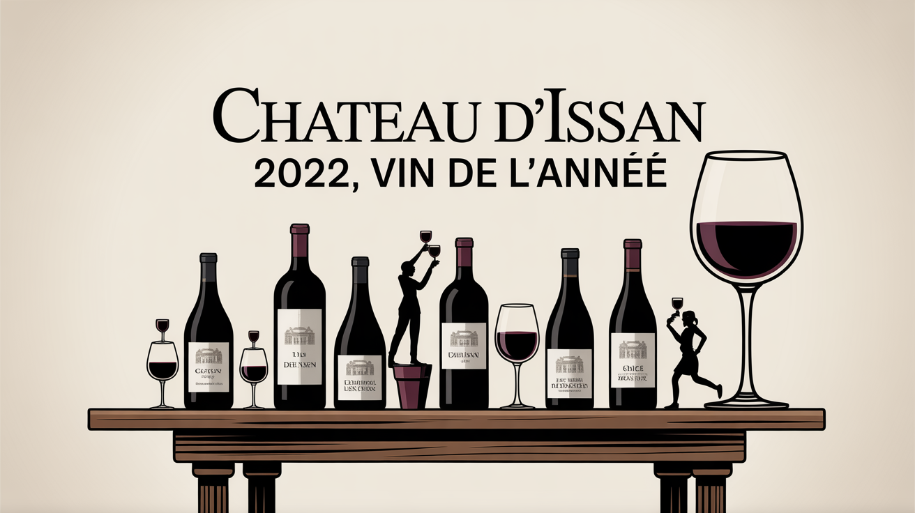 chateau d'issan 2022 vin de l'annee sur grande table degustation