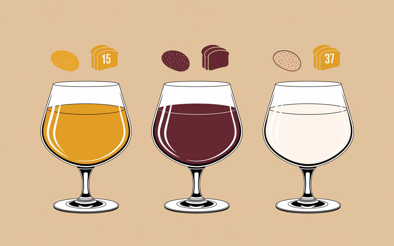 verres de moelleux liquoreux blanc sec alignés pour accords foie gras