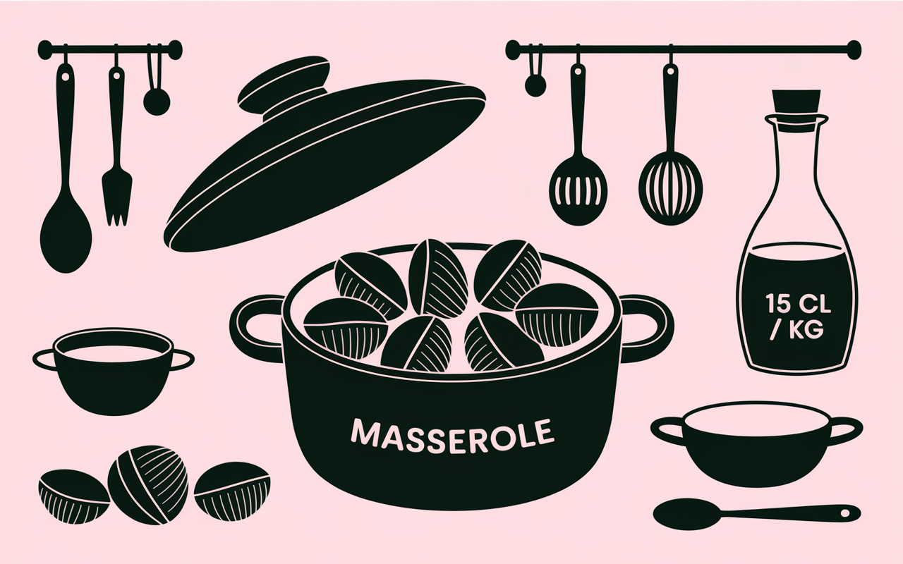 casserole moules dosage vin blanc cuisine claire