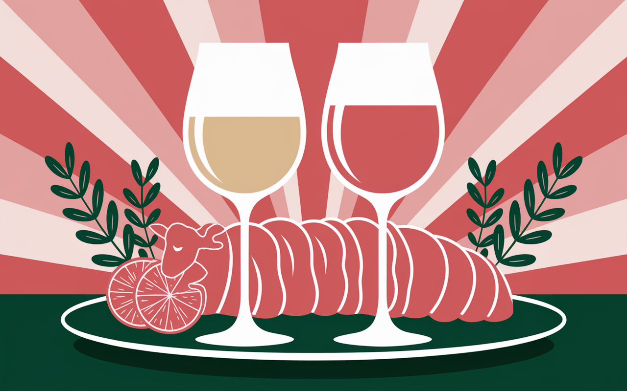 verres vin blanc rosé gigot flageolets fraîcheur printanière