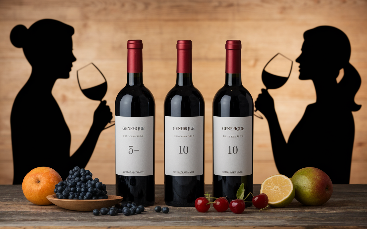 bouteilles vin rouge jeune vin chaud degustation