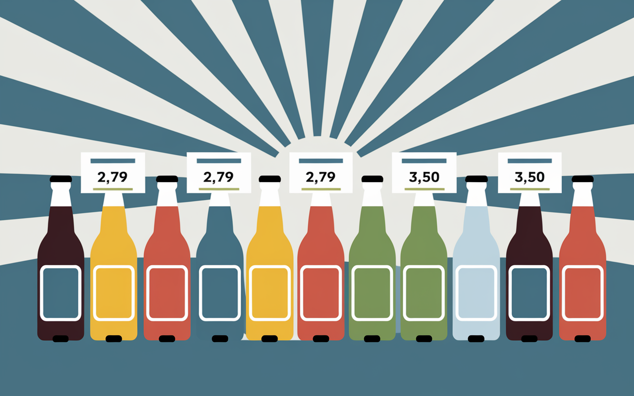 Tableau Ciao Kombucha prix bouteilles et pack découverte