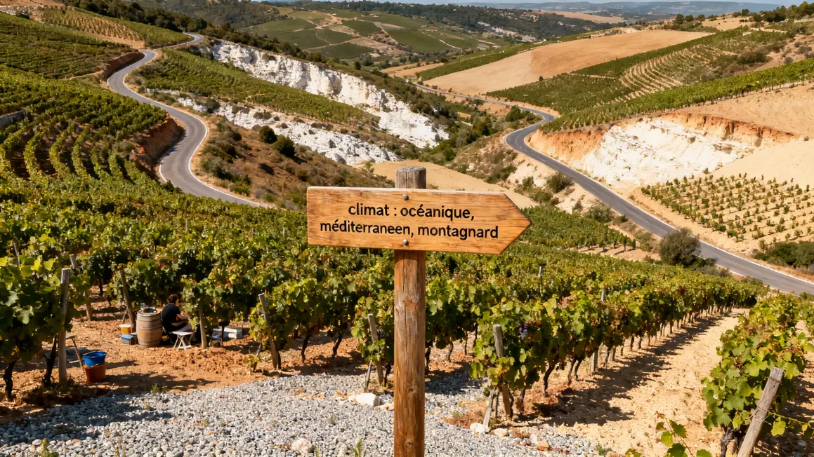 Collines vignes Gaillac terroir sols climat