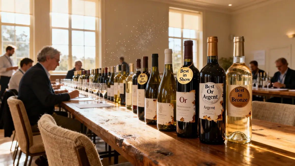 Jury dégustant vins médaillés France Decanter 2020