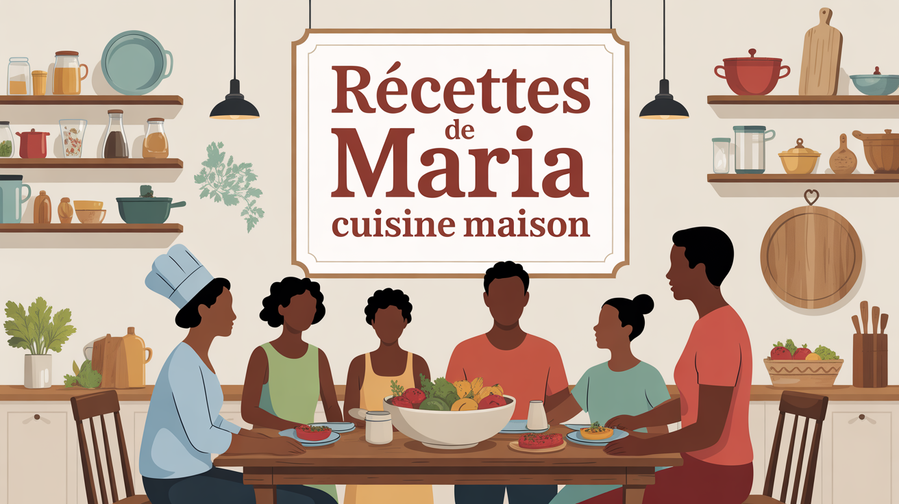 Cuisine maison ambiance familiale partagee recettes de maria