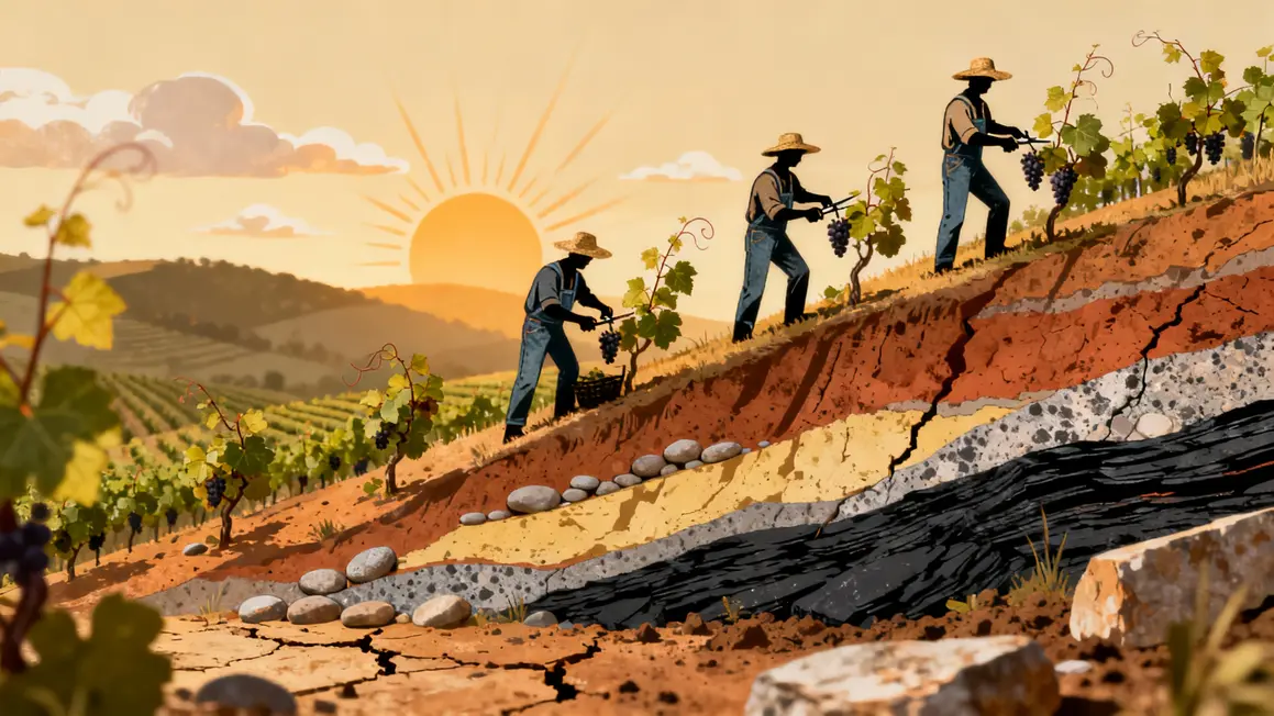 Carte terroirs sol vignes climat et vignerons France