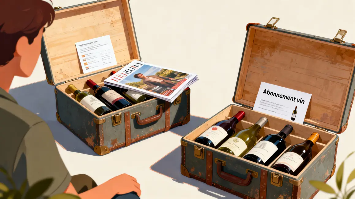 Abonnement vin coffrets caviste en ligne