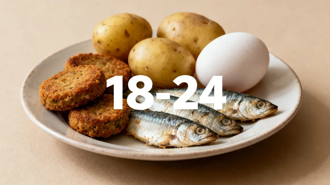 assiette croquettes de sardines chiffres plats economiques