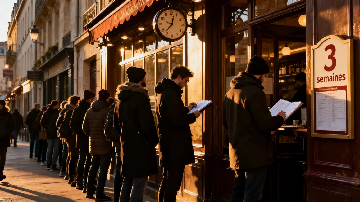 File d attente restaurant Pau pour poule au pot