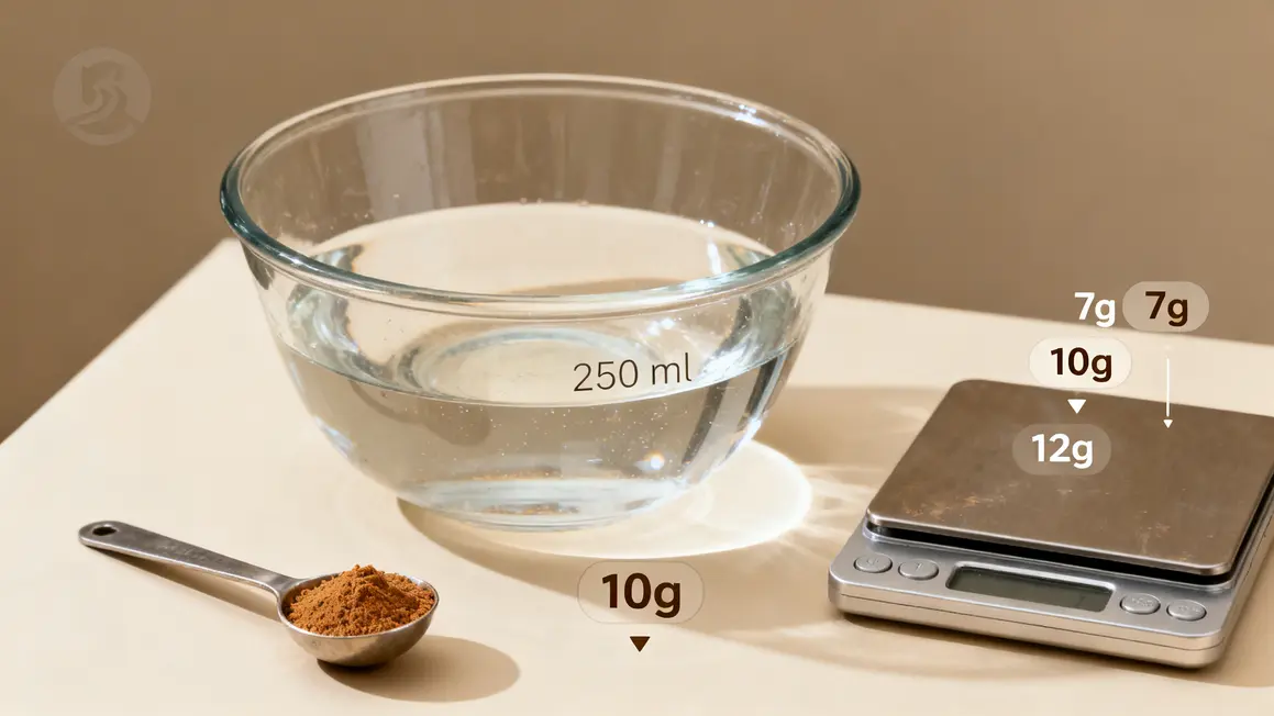 doser 10g fond de veau pour 25 cl