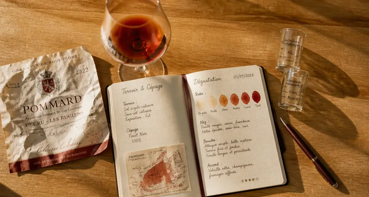Apprendre vin : 3 étapes de dégustation et décrypter l’étiquette