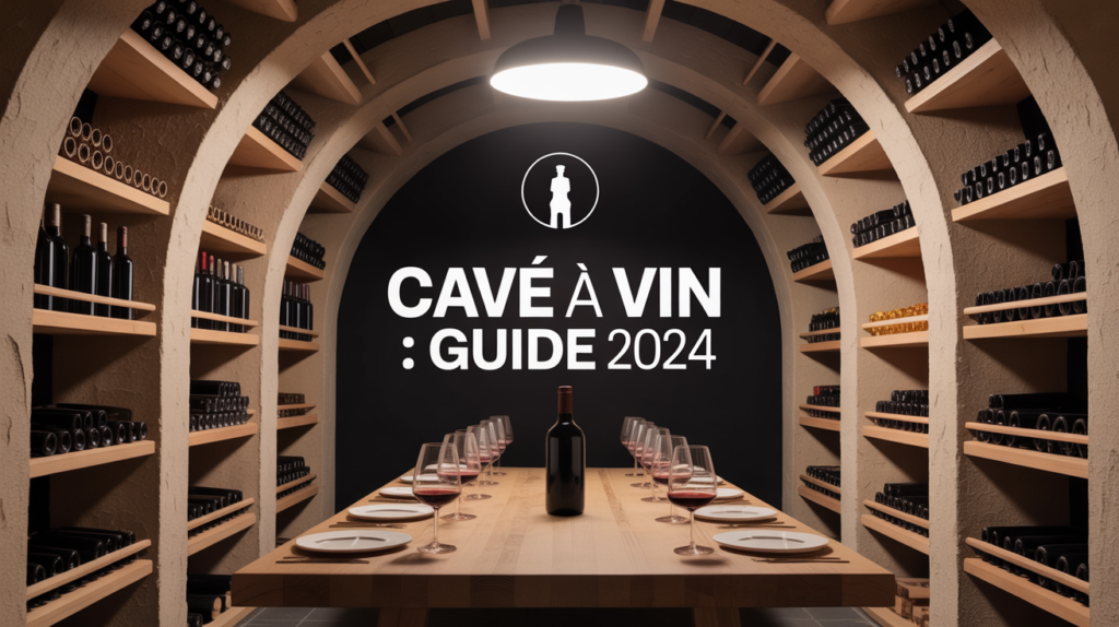 Cave à vin : comparatif grande cave stylisée bois et bouteilles