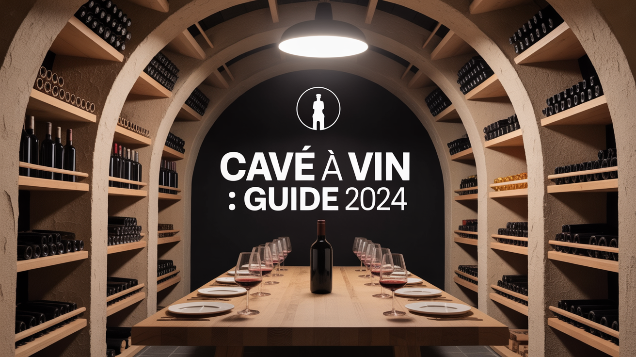 Cave à vin : comparatif grande cave stylisée bois et bouteilles
