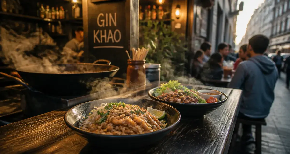 Gin Khao Beaurepaire Angers : Pad Thaï et Loc Lac street food