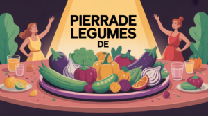 plateau convivial de legumes pour pierrade