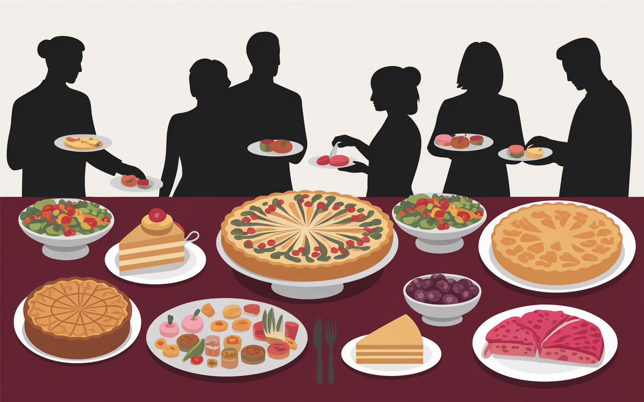 Quel plat pour la fête des voisins buffet debout plats classiques