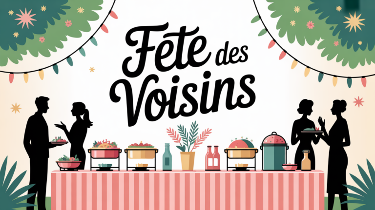 Quel plat pour la fête des voisins illustration fête des voisins