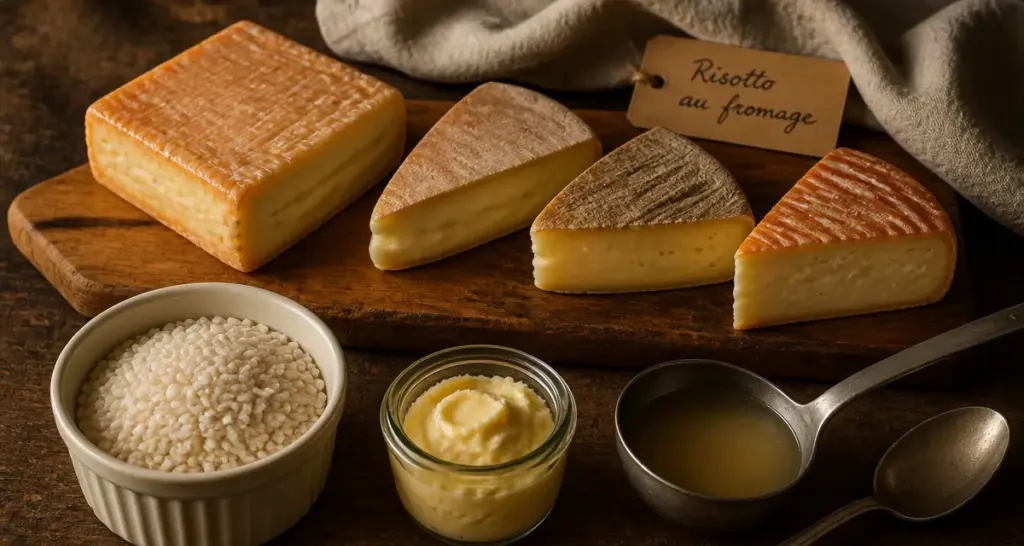 Taleggio équivalent français : Reblochon, Saint-Nectaire, Livarot