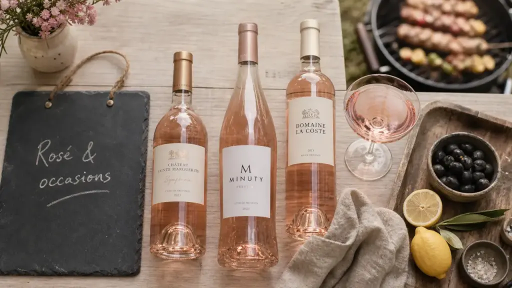 Achat de vin rosé : bouteilles rosé et occasions
