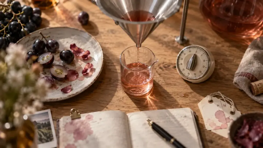 Vin rosé fabrication : macération, méthode, cépage