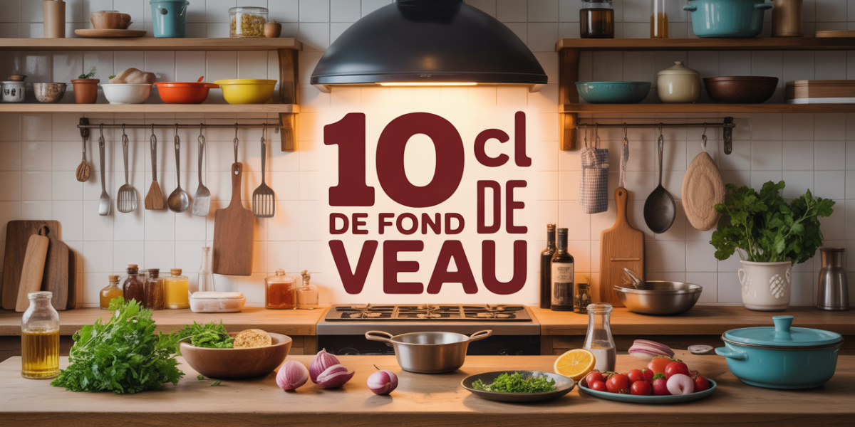 cuisine familiale 10 cl de fond de veau