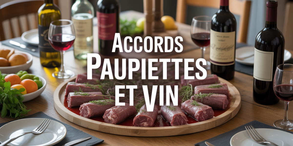 Grande tablée accords paupiettes vin conviviale