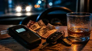 Alcool au volant combien de verre : éthylotest et calcul des seuils