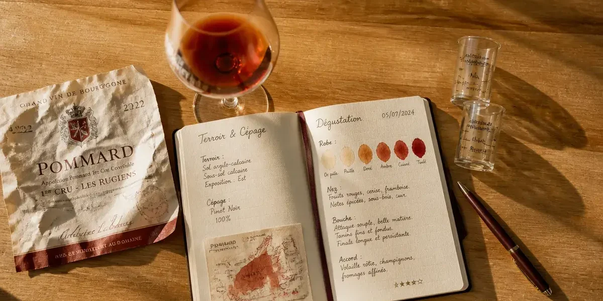 Apprendre vin : 3 étapes de dégustation et décrypter l’étiquette