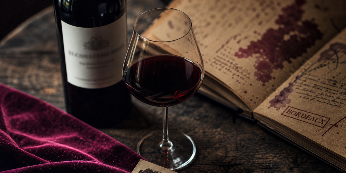 Bordeaux rouge : vin du Bordelais en bouteille et verre
